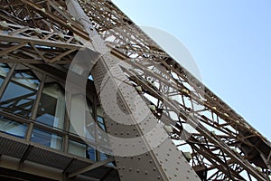 Eiffel Tower view in Paris France