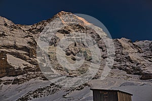 Eiger and Monch from Swiss Alps