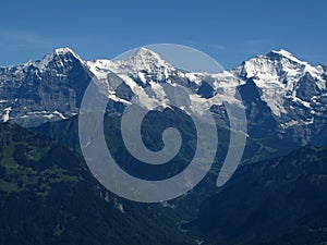 Eiger MÃÂ¶nch and Jungfrau