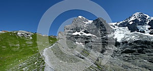 Eiger trail in Switzerland