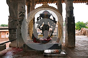 Eight-armed Durga, Brihadisvara Temple, Tanjore, Tamil Nadu