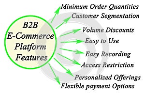 B2B E-Commerce Platform Features