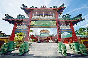 The Chinese `Eight Deity` Temple