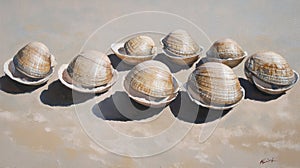 Seashells on Sand