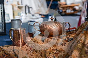 Eighteenth-Century Tableware on display