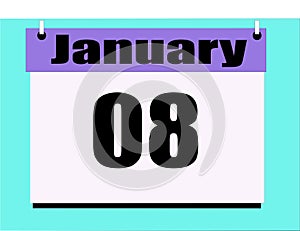 eighth day of january