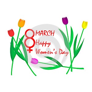 The eighth of March, International Women`s Day