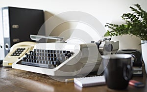 Eighties office desk