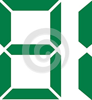 Eighty-One digital number 81