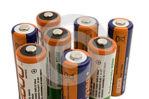 Eigth storage batteries