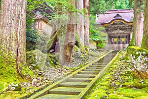 Eiheiji Temple in Eiheiji Town, Fukui Prefecture, Japan. Eiheiji is one of two main temples of the