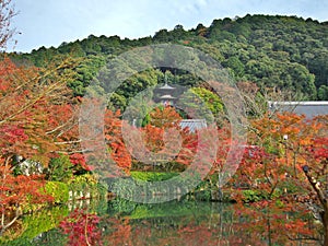 Eikan-do temple in Kyoto, Japan.