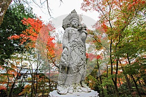Eikando Temple(Zenrin-ji ) in autumn photo