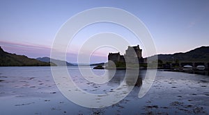 Eilan Donan Castle at sunrise