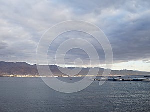 Eilat gulf and Aqaba
