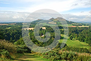 Eildon Hills from Scotts View