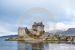 Eilean Donan Castle, Dornie, Kyle of Lochalsh in Scottish Highlands