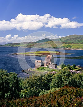 Eilean Donan castle, Kintail, Scotland