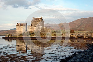 Eilean Donan Castle, Kyle of Lochalsh,Scotland, UK