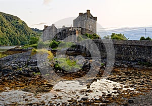 Eilean Donan Castle on Loch Duich - Dornie Scotland