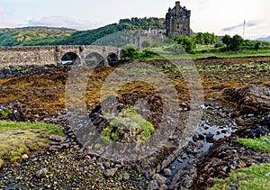 Eilean Donan Castle on Loch Duich - Dornie Scotland