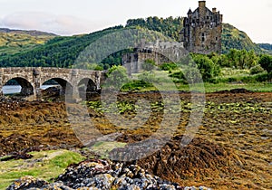 Eilean Donan Castle on Loch Duich - Dornie Scotland