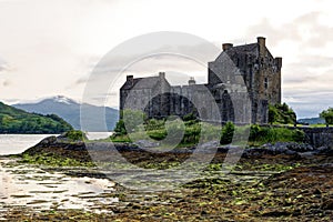 Eilean Donan Castle on Loch Duich - Dornie Scotland