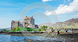 Eilean Donan Castle in May