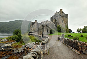 Eilean Donan Castle most famous castle in Scotland