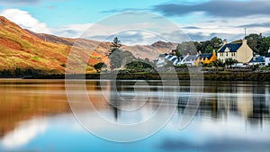 Eilean Donan Castle Scotland landmark Scottish old fortress