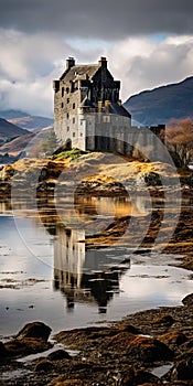 Stunning Marsh Photo Of Eilean Donan Castle In Scotland