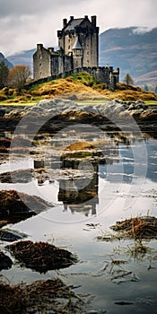 Eilean Donan Castle: A Stunning Scottish Wetland Reflection