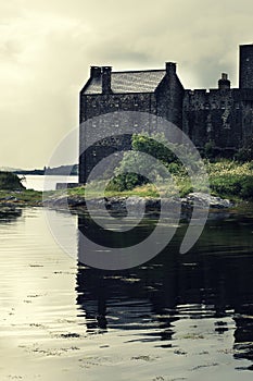 Eilean Donan Castle during a warm summer day - Dornie, Scotland