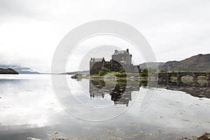 Eilean Donan Castle during a warm summer day - Dornie, Scotland