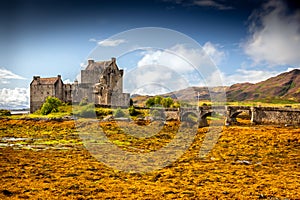 Eilean Donan castle in the western Highlands of Scotland