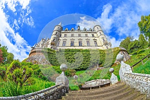 Eilean Donan stairway