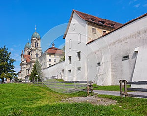 Einsiedeln Abbey in Switzerland