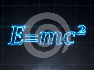Einstein formula - E=mc2 Relativity Theory