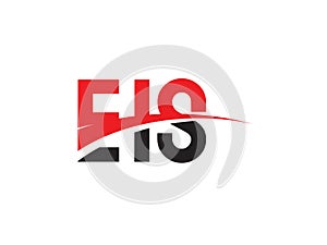 EIS Letter Initial Logo Design Vector Illustration