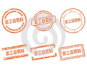 Eisen stamps