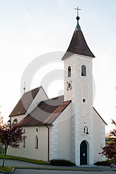 Filialkirche Eisenreichdornach Early Gothic Roman Catholic Church in Amstetten, in the Mostviertel Region of Lower Austria photo