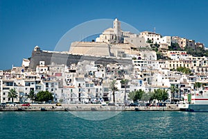 Eivissa - the capital of Ibiza, Spain photo