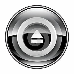 Eject icon black photo