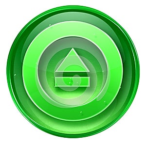 Eject icon green