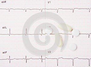 EKG And Heart Pills