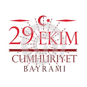 Ekim Cumhuriyet Bayrami 29