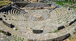 The `Ekklesiasterion` in ancient Mesini, Greece