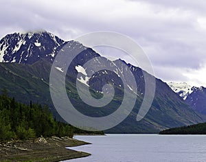 Eklutna lake Alaska