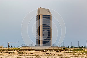 Eko Atlantic City Lagos Nigeria; skyscrapers in the new city