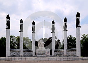 El Altar a la Patria in Mexico City`s Chapultepec Park